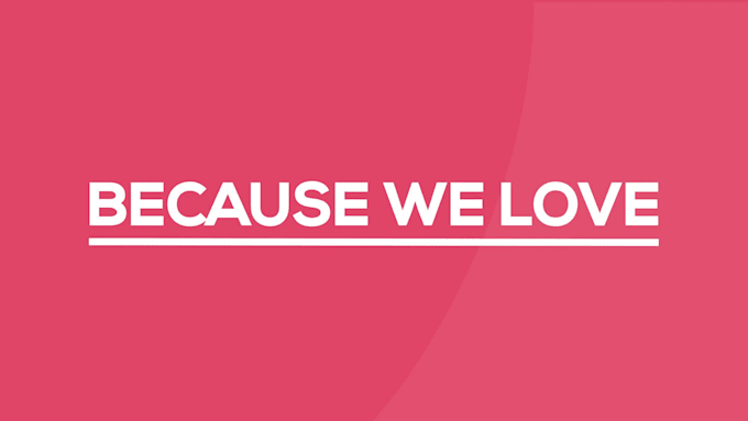 create a simple promo video with kinetic text animation