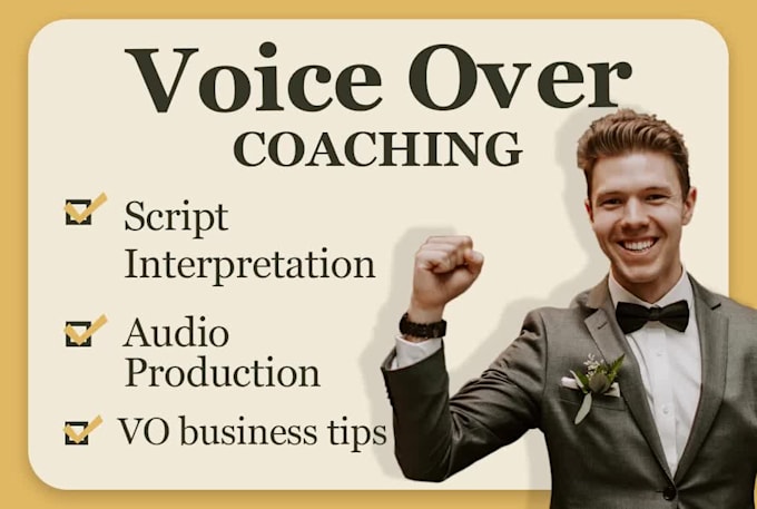 be your voice over and audio production coach
