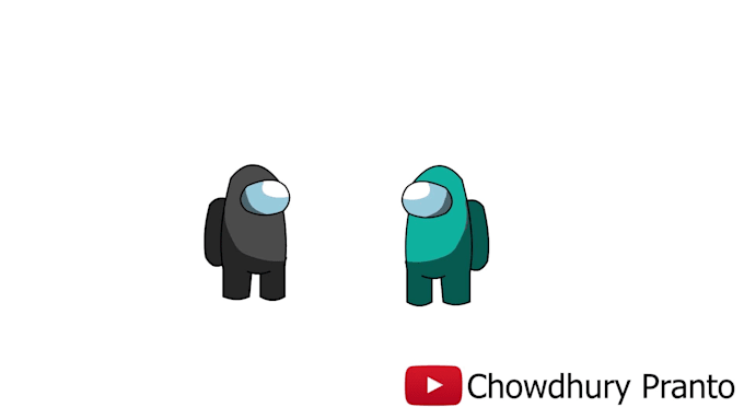 make an awesome 2d among us animation fast