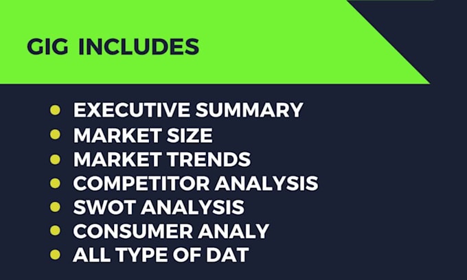 do market research, niche, swot, and competitors analysis