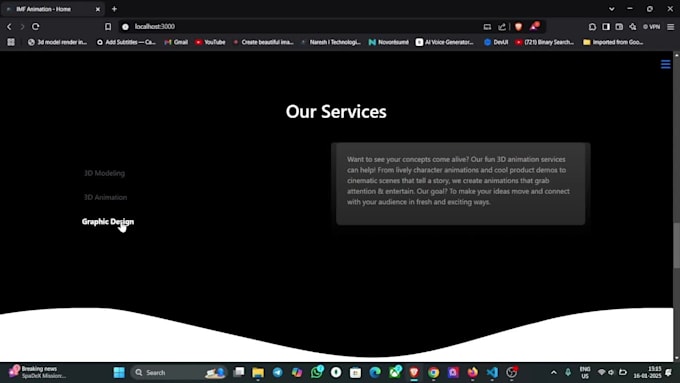 Create stunning 3d websites with react three js, framer motion, and ...