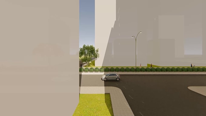 create a 3d building animation for you