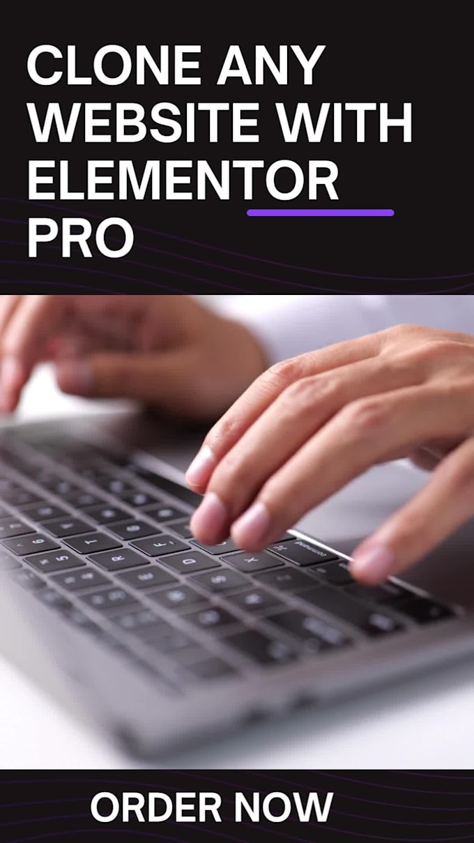 clone any website to wordpress using elementor pro