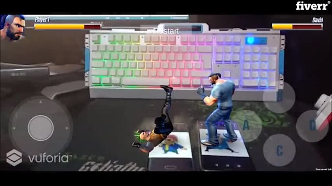 create or develop arkit  game on pc and mobile