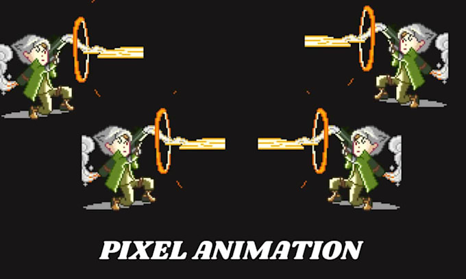 Create 2d sprite sheet, pixel game art , pixel art background, pixel ...