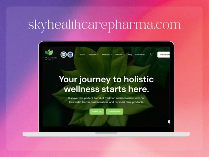 design a professional, responsive, and SEO friendly website