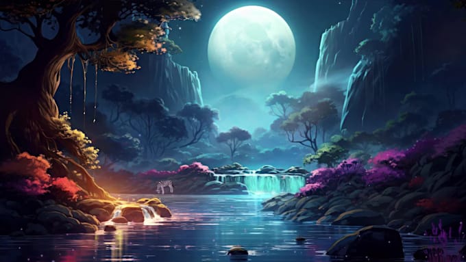 create meditation music videos