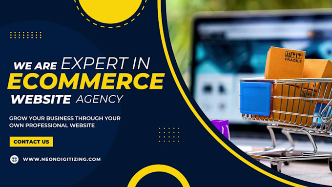 build, redesign an attractive ecommerce wordpress website