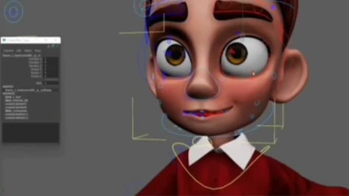 Rig your 3d character,3d rigging,rigify rig, blendershape rig,unity rig ...