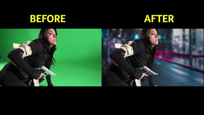 remove green screen, edit videos, and create music clips