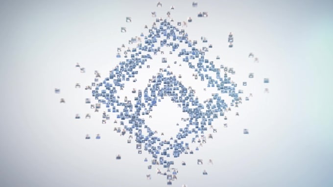 create an awesome mosaic logo reveal video
