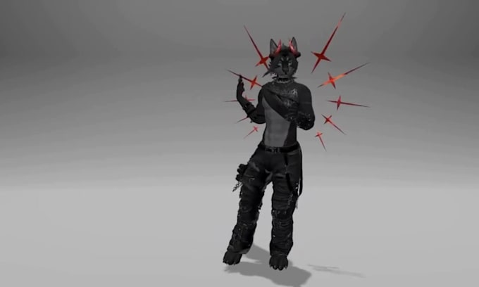 create 3d vrchat avatar, edits and add custom toggles and features for vrchat
