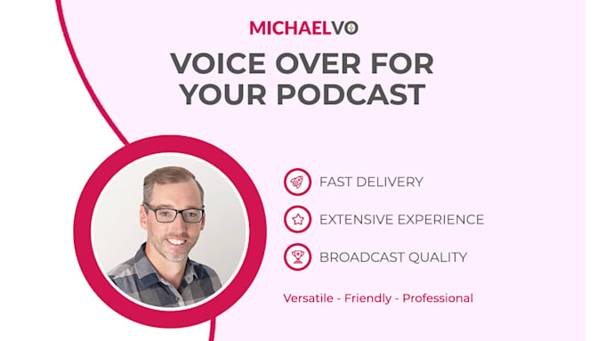 record a voice over for your podcast