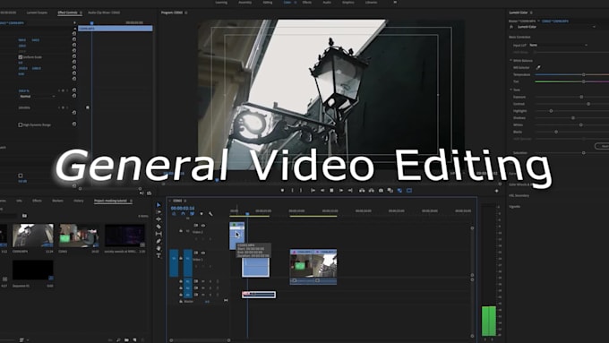 do creative video editing for your youtube channel