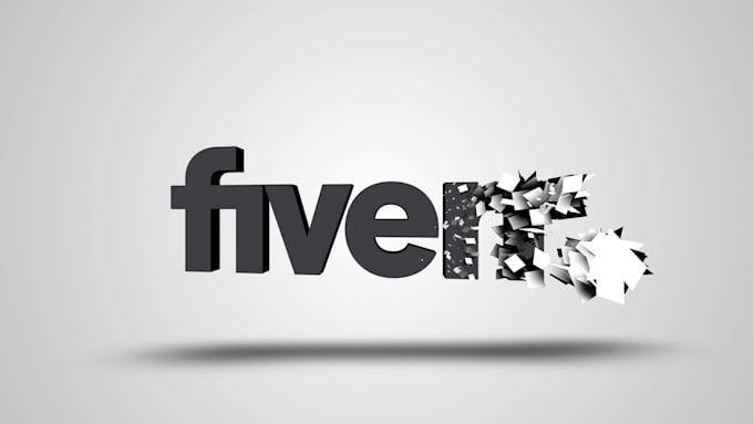 do logo or text reveal video