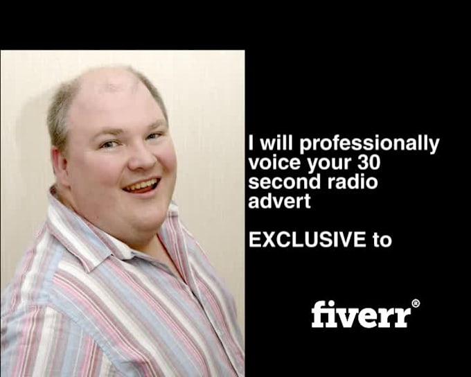 professionally voice your 30 second radio advert