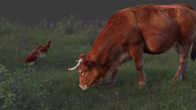 create quality 3d animal animation, 3d cgi animal animation, 3d animal rigging