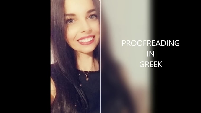 provide proofreading in greek texts up to 50k words