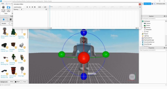 Be your roblox animator, scripter, animate and script anything for you ...