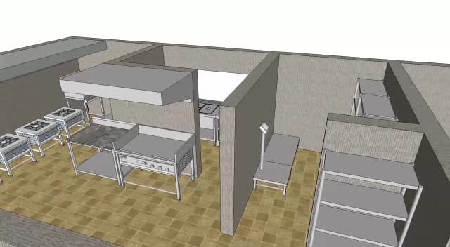 Do Commercial Kitchen Design Shop Drawings 3d Drawings Of Kitchen Equipment By Chenthilkumarm Fiverr