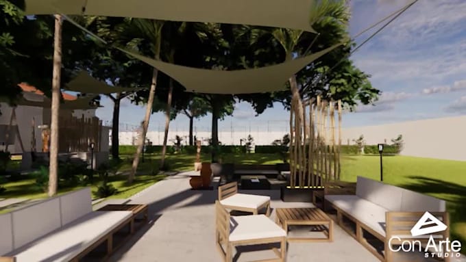 do architectural 3d rendering, interior and exterior desing