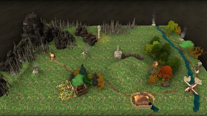 Create a custom animated map or scene for foundry, roll20, or ttrpg ...