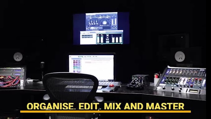 professionally organize, edit and mix your podcast