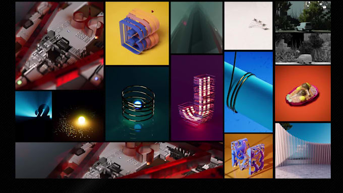 make eye catchy 3d intro video