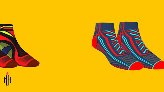 make 3d design sport socks