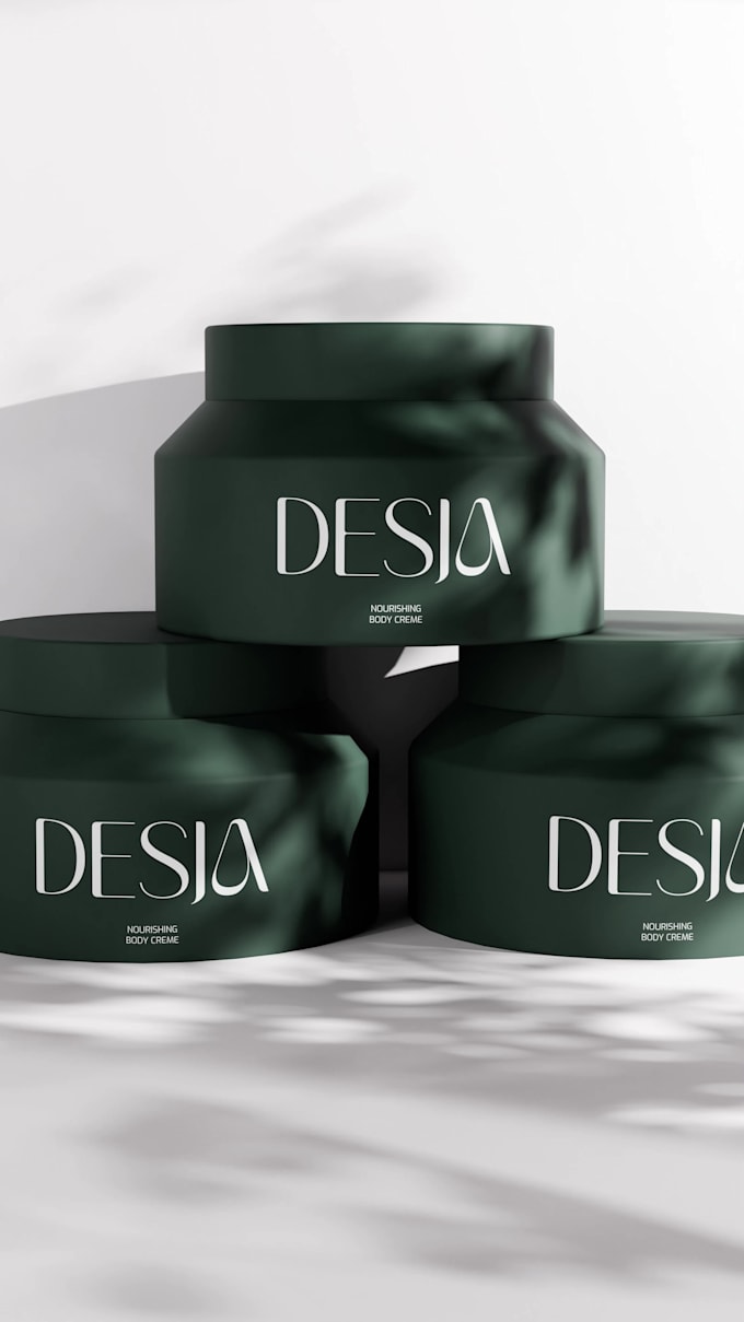 create  3d  cosmetic product modeling and rendering