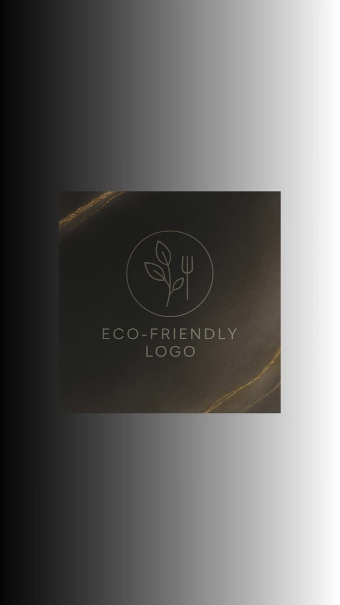 design a luxury eco minimalist logo