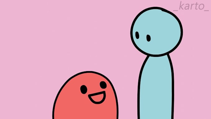 create a cute and hilarious animated video