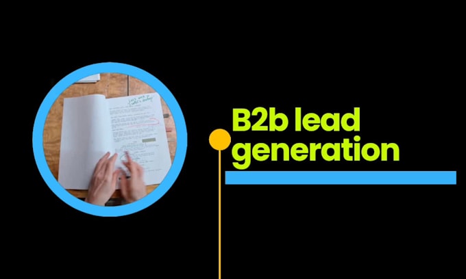do targeted b2b lead generation and email list building
