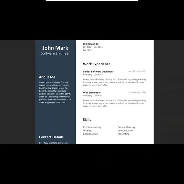 cv maker for you