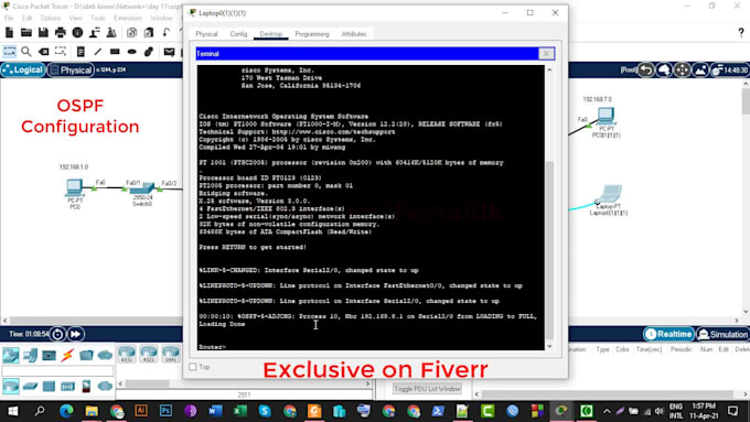 do cisco packet tracer projects routing , switching, subnetting