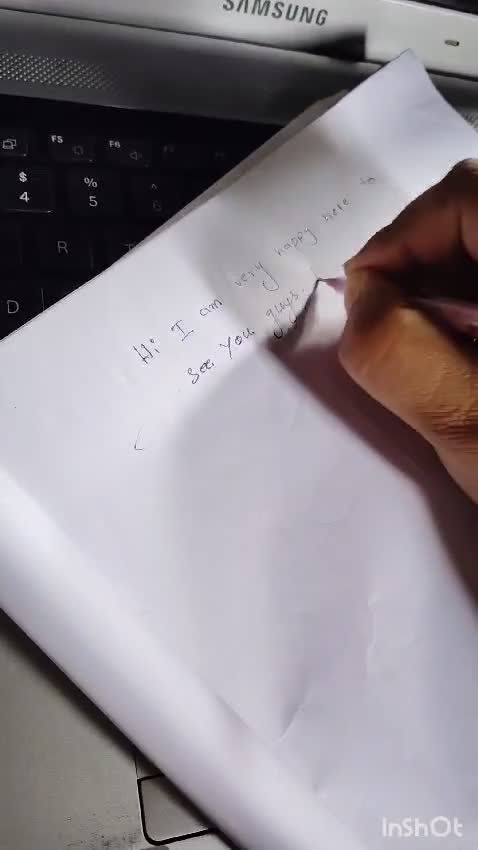 write handwritten letters for you