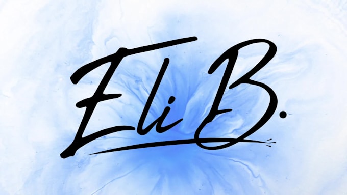 animate your handwritten text or signature