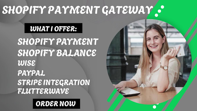 activate and fix shopify payments and shopify balance