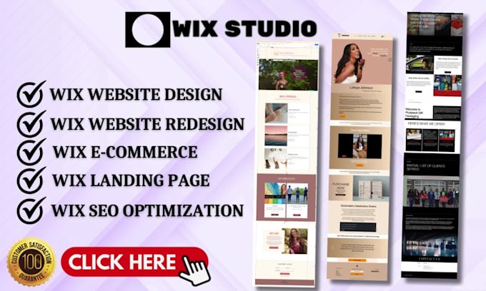 redesign wix website, wix website design, build wix ecommerce website