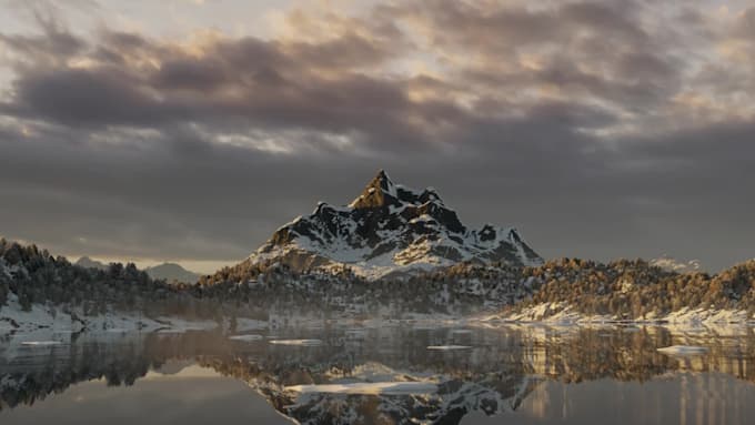 do 3d modeling and realistic photo rendering with blender