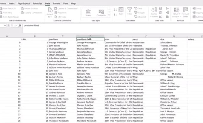 do excel data cleaning, formatting, merging, splitting and CSV conversion