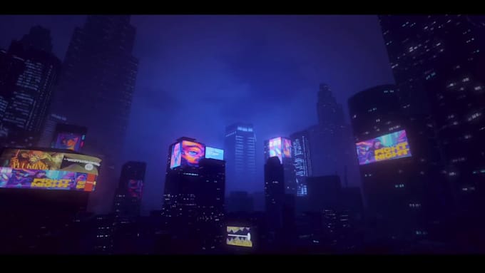 create cinematic 3d environment in blender