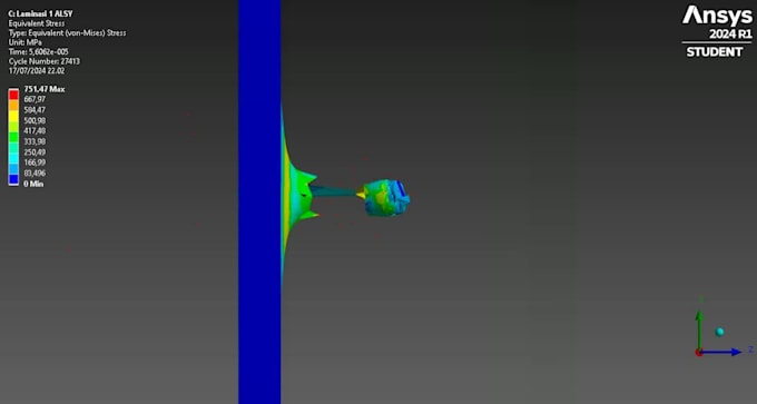 simulate explicit dynamic engineering problems using ansys