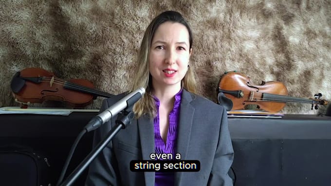 compose and record  HQ violin for your song