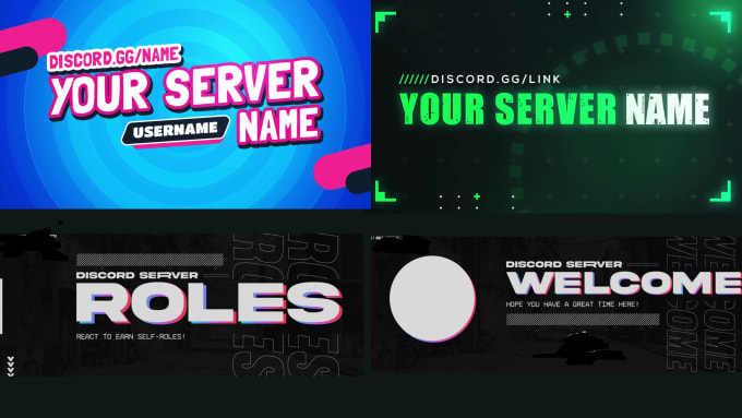 Design an animated discord banner for your server or profile by ...