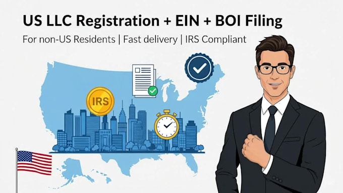 do llc registration with ein for US and non US residents