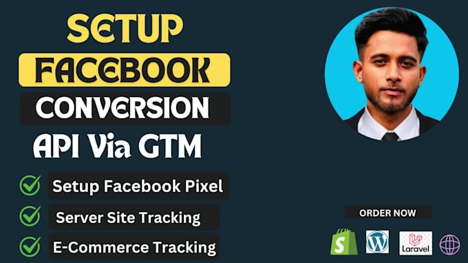 do facebook conversion API, PHP laravel capi using GTM, ga4