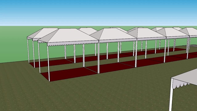 do 3d design for your layout exhibition event