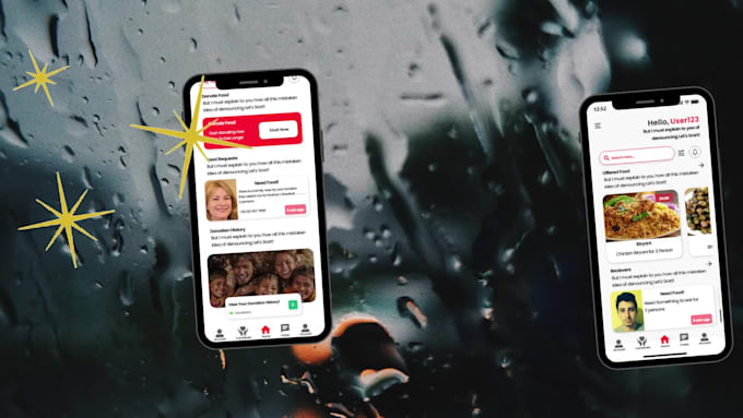 create a UX , UI design for your website or landing page