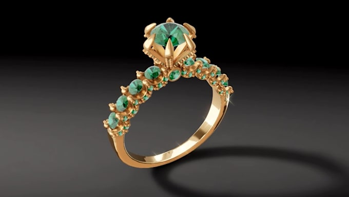 do high quality 3d manufacturable jewelry cad models